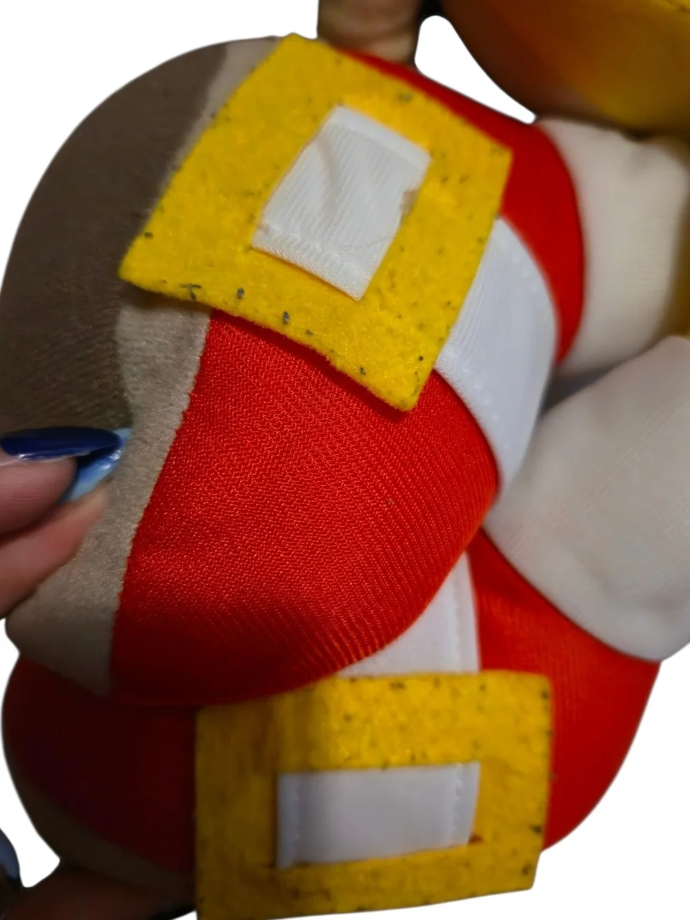 Sonic the Hedgehog Super Sonic plush backpack